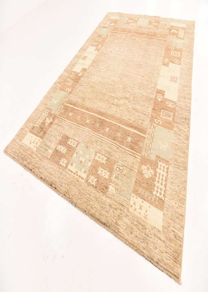 6' 7 x 9' 9 Hand Knotted Modern Ziegler Rug