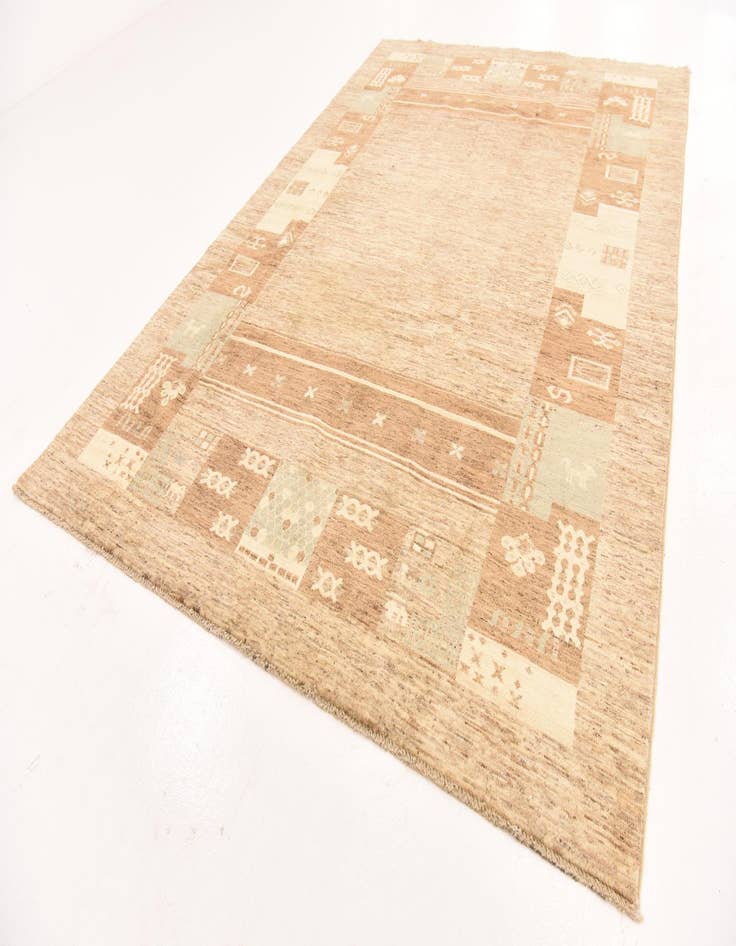 Detail image of 6' 7 x 9' 9 Hand Knotted Modern Ziegler Rug
