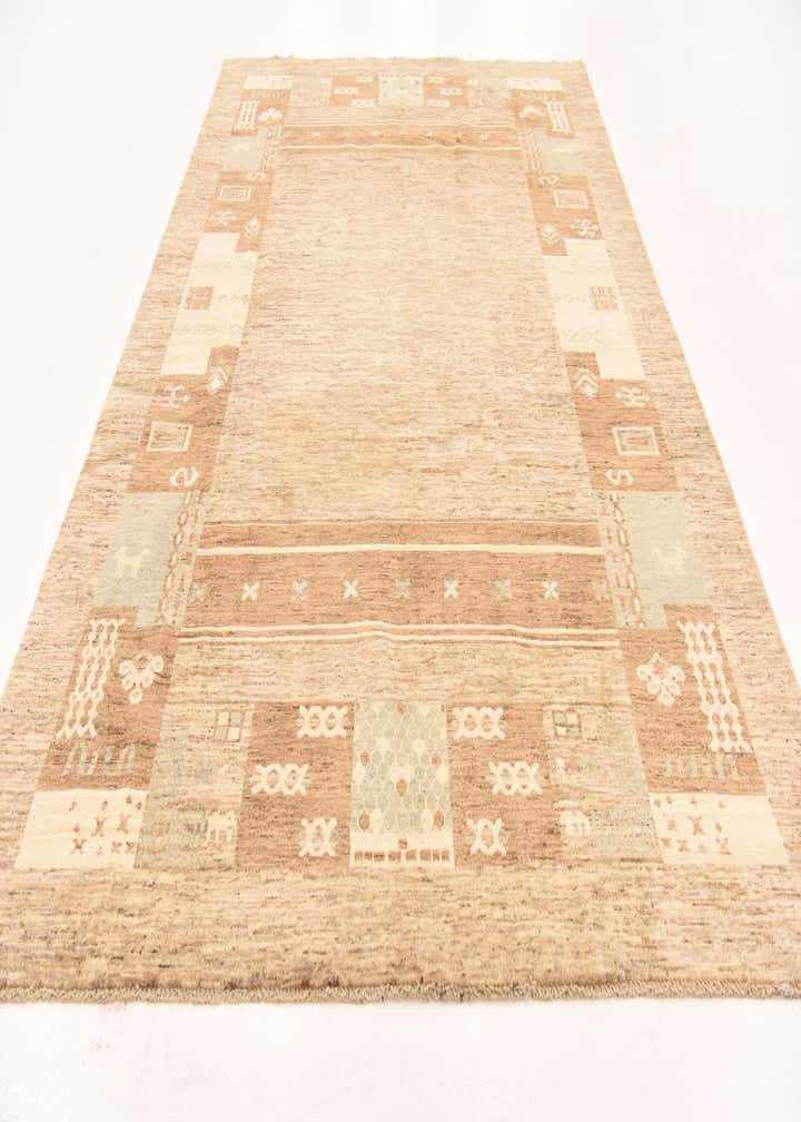 6' 7 x 9' 9 Hand Knotted Modern Ziegler Rug