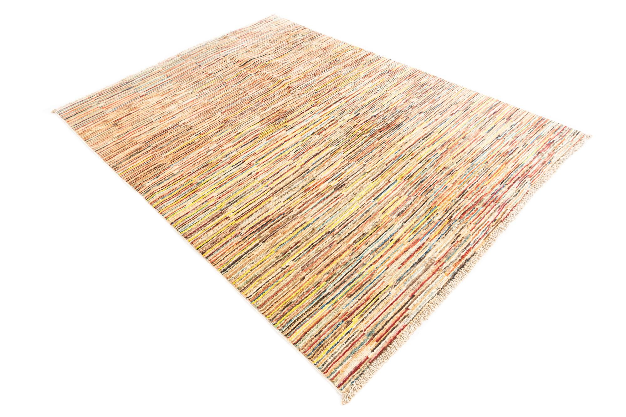 150cm x 205cm anudado a mano Modern Ziegler Alfombra