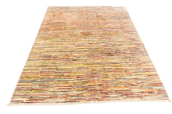 5' x 6' 8 Hand Knotted Modern Ziegler Rug