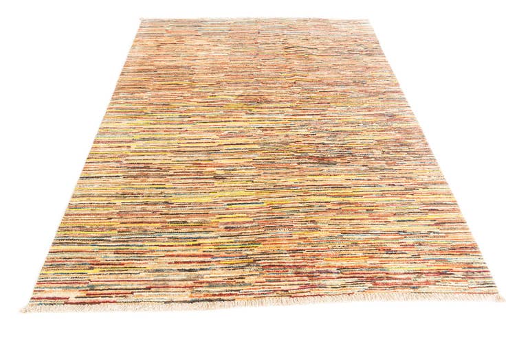 Detail image of 5' x 6' 8 Hand Knotted Modern Ziegler Rug