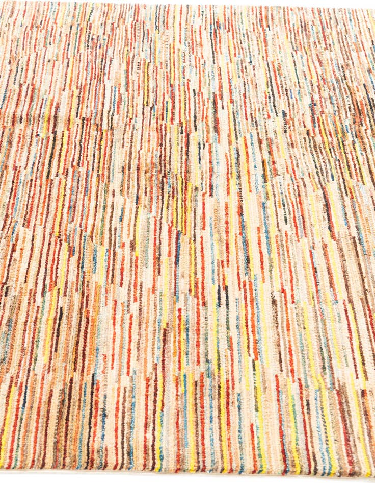 Detail image of 5' x 6' 8  Hand Knotted Modern Ziegler Rug