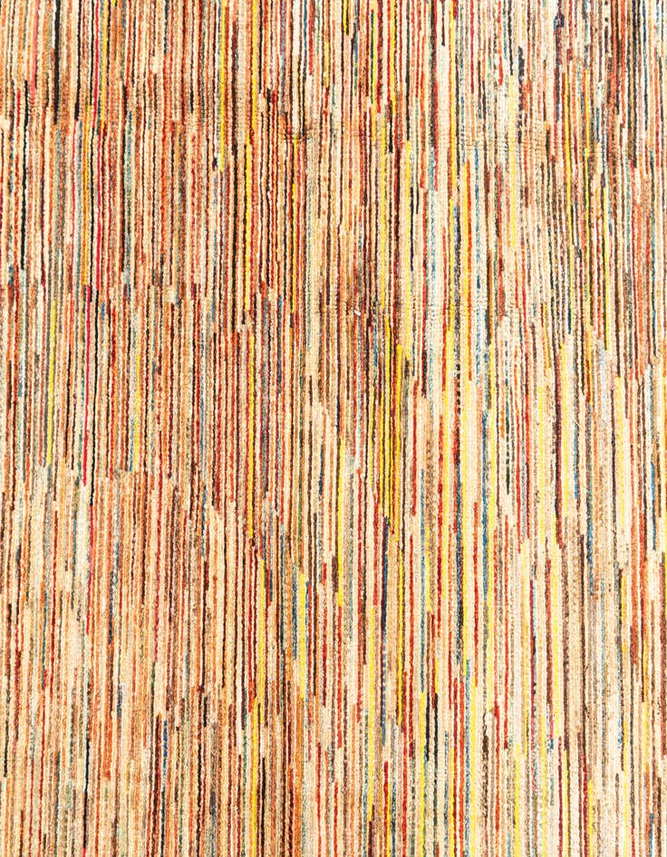 Detail image of 5' x 6' 8  Hand Knotted Modern Ziegler Rug