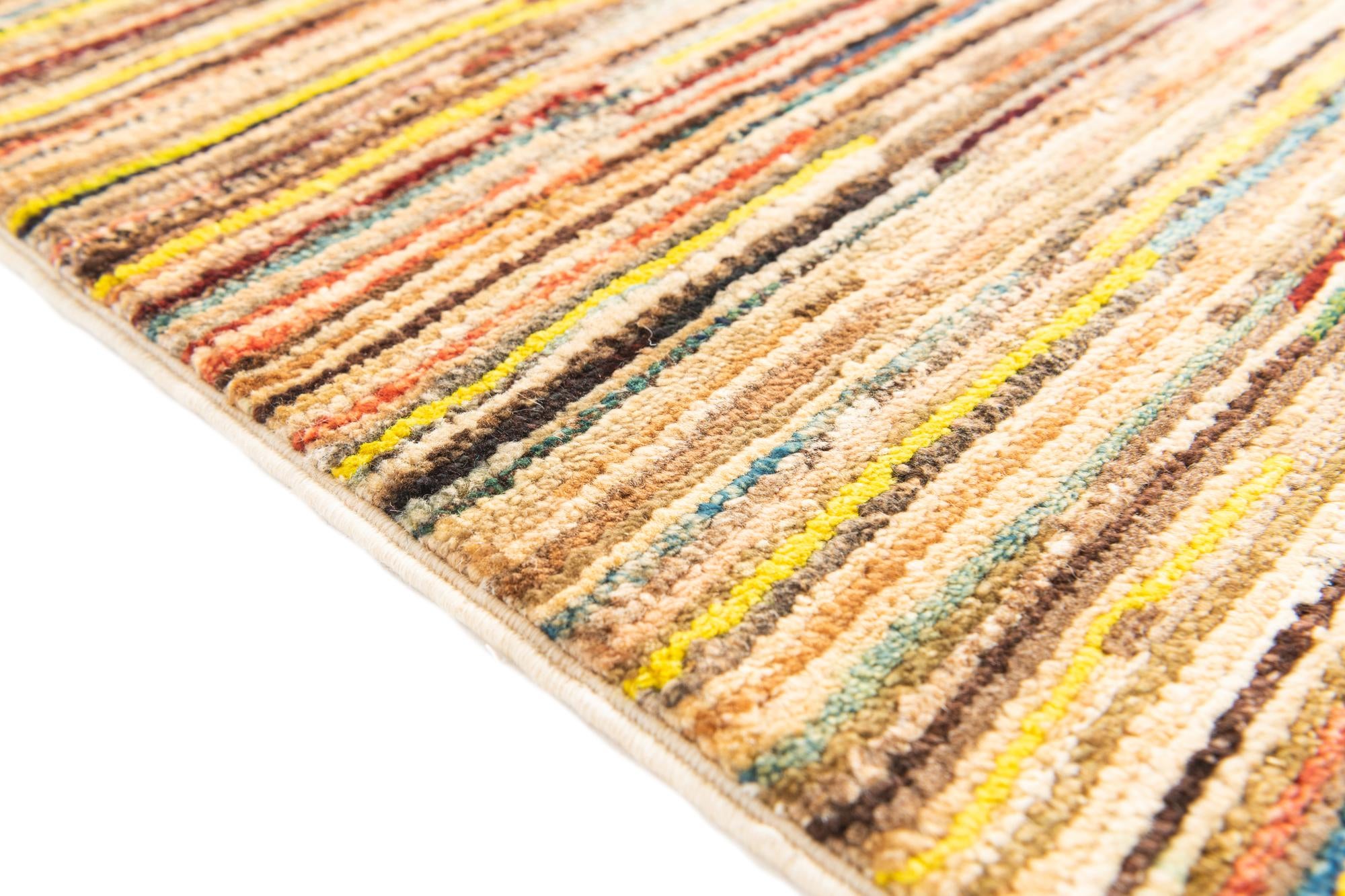 150cm x 205cm anudado a mano Modern Ziegler Alfombra