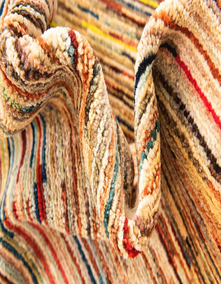 Detail image of 5' x 6' 8  Hand Knotted Modern Ziegler Rug