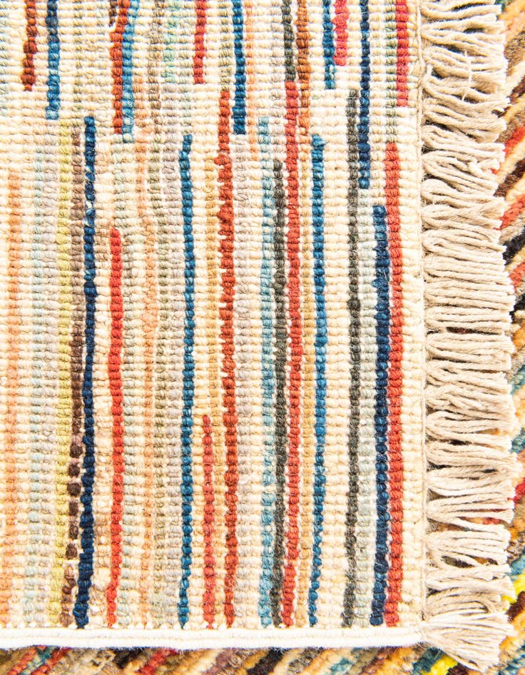 Detail image of 5' x 6' 8  Hand Knotted Modern Ziegler Rug