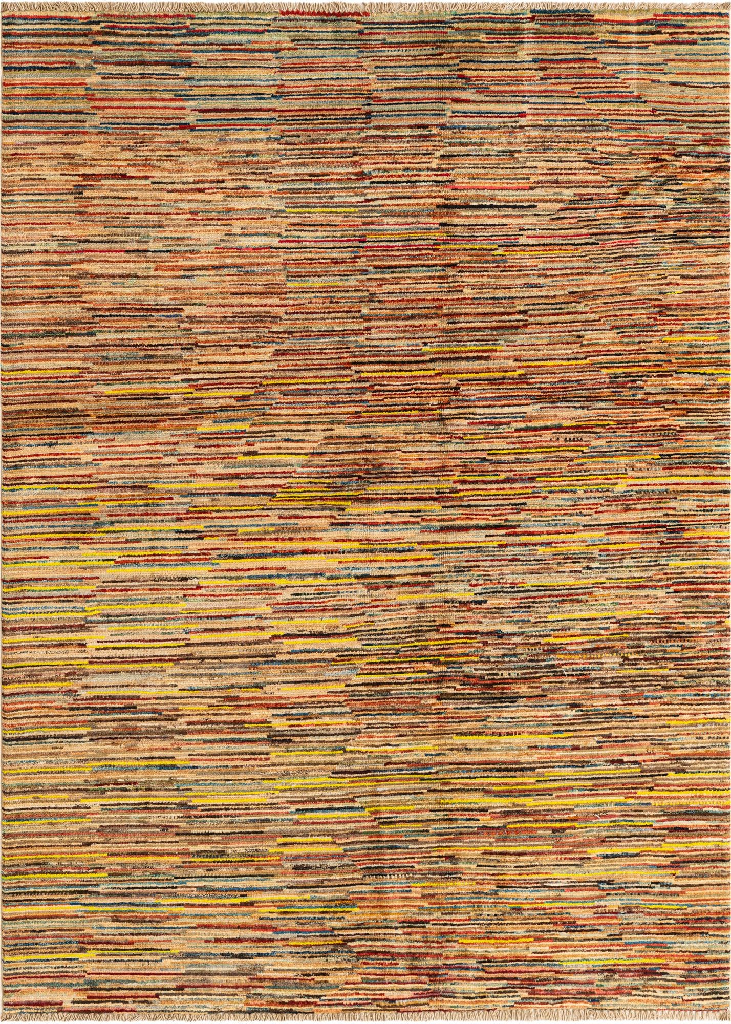 5' x 6' 8 Hand Knotted Modern Ziegler Rug