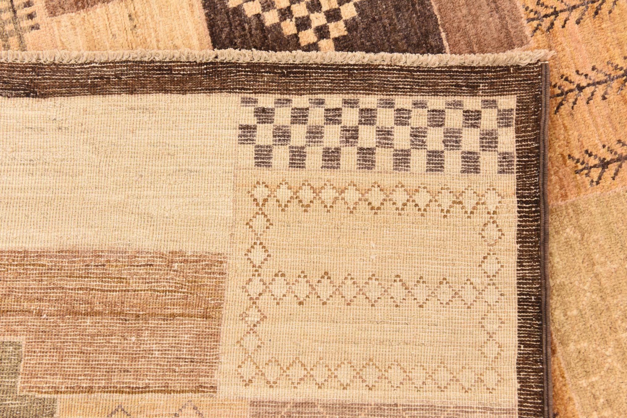 5' 7 x 7' 5 Hand Knotted Modern Ziegler Rug