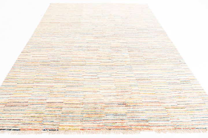 6' 7 x 9' 7 Hand Knotted Modern Ziegler Rug