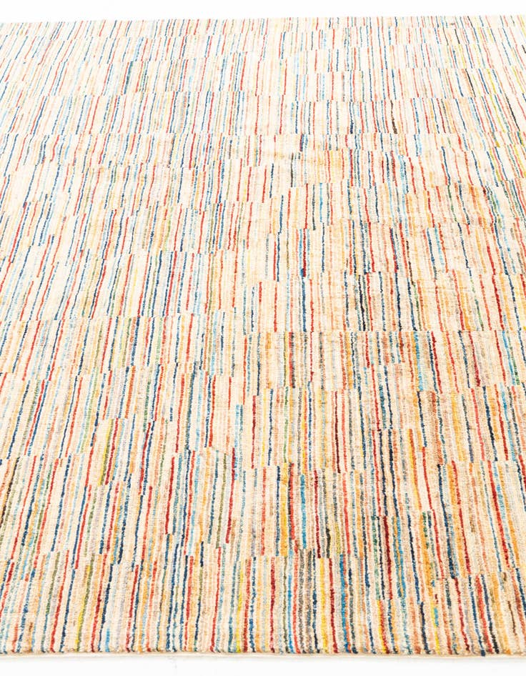 Detail image of 6' 7 x 9' 7 Hand Knotted Modern Ziegler Rug