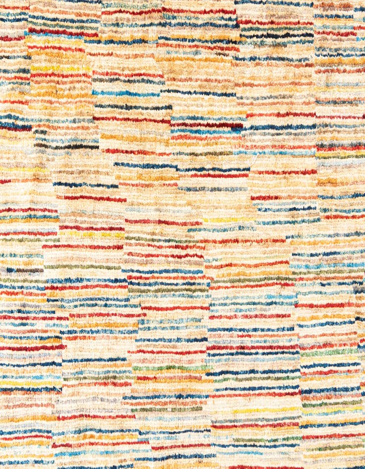 Detail image of 6' 7 x 9' 7 Hand Knotted Modern Ziegler Rug