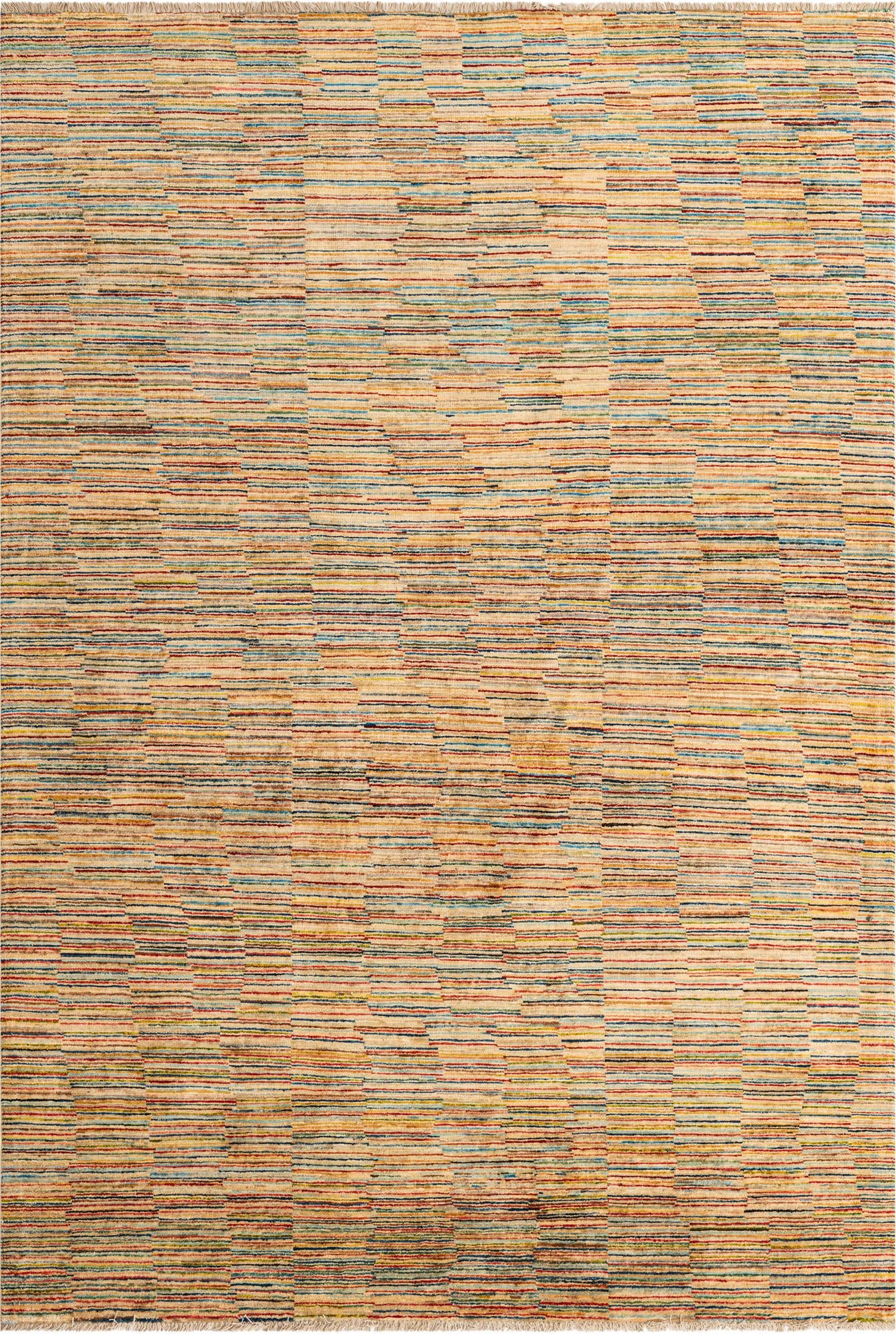6' 7 x 9' 7 Hand Knotted Modern Ziegler Rug