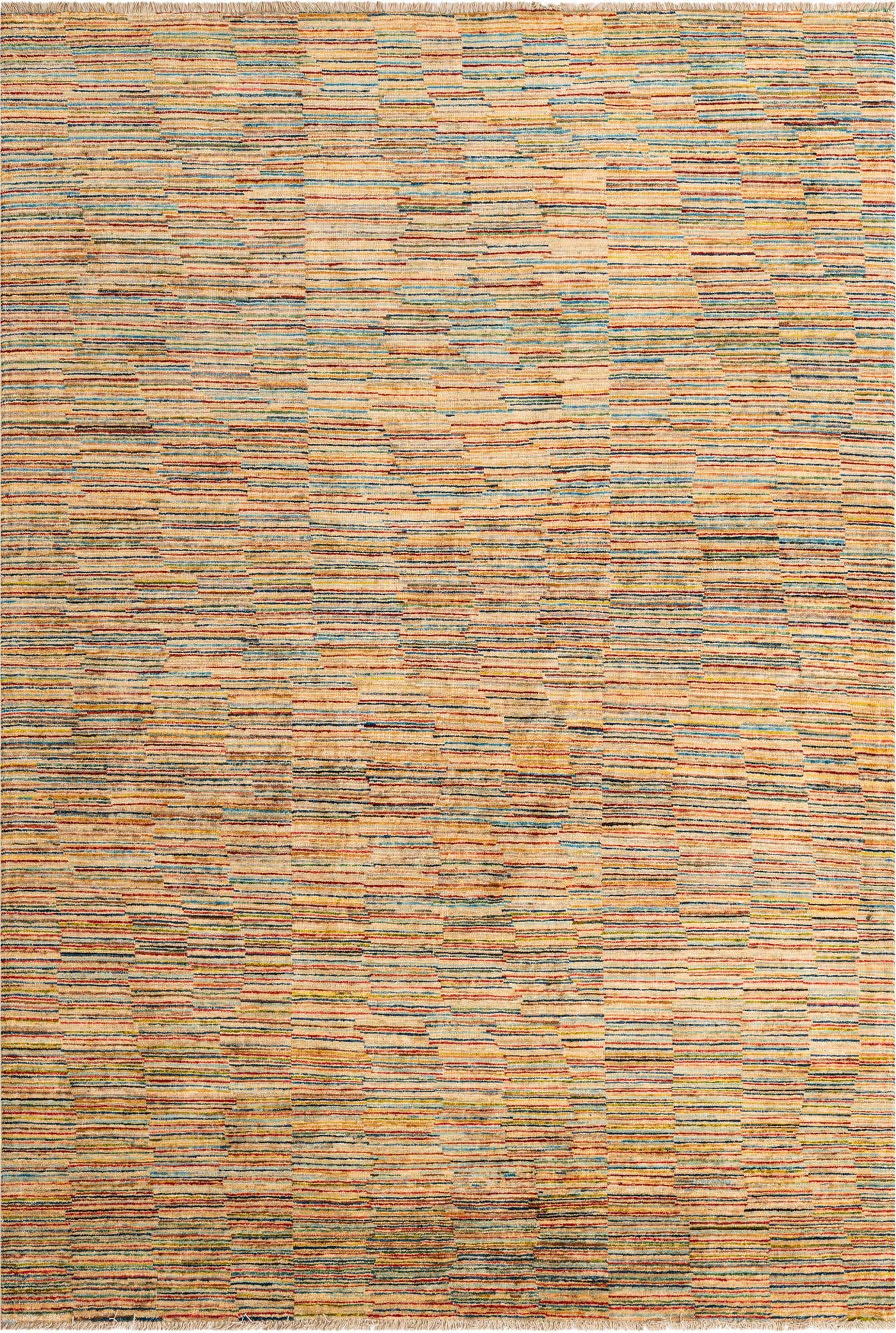 6' 7 x 9' 7 Hand Knotted Modern Ziegler Rug