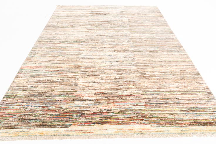 Detail image of 6' 7 x 9' 7 Hand Knotted Modern Ziegler Rug