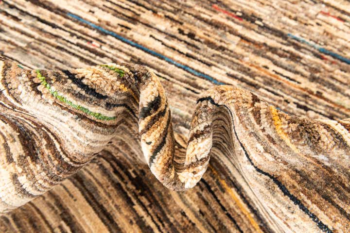 6' 7 x 9' 7 Hand Knotted Modern Ziegler Rug
