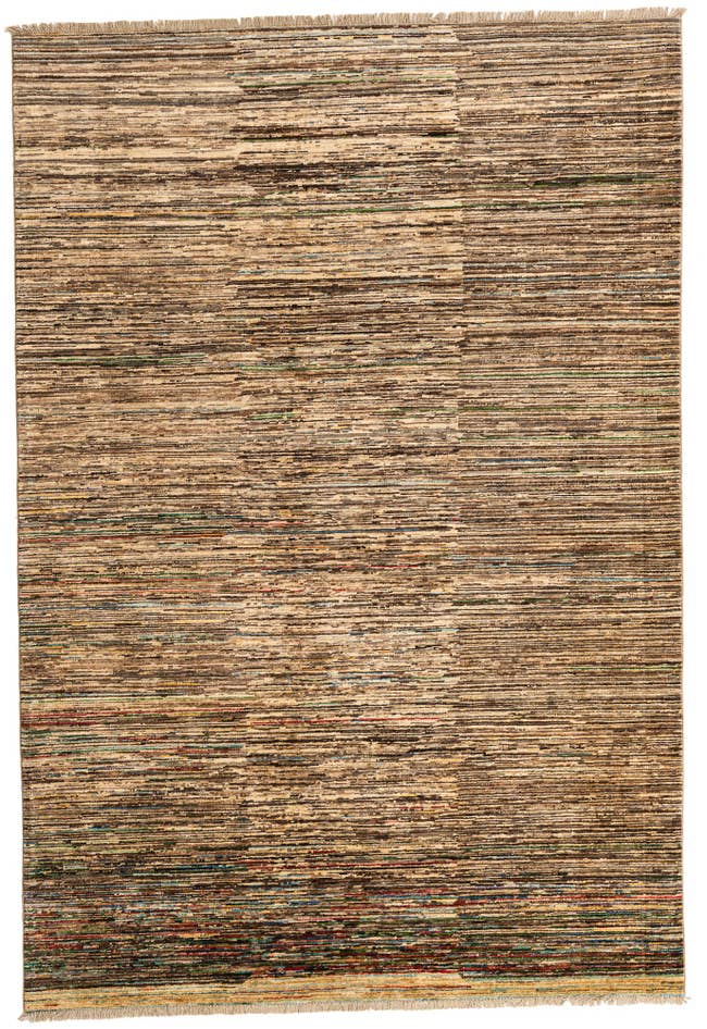 Detail image of 6' 7 x 9' 7 Hand Knotted Modern Ziegler Rug