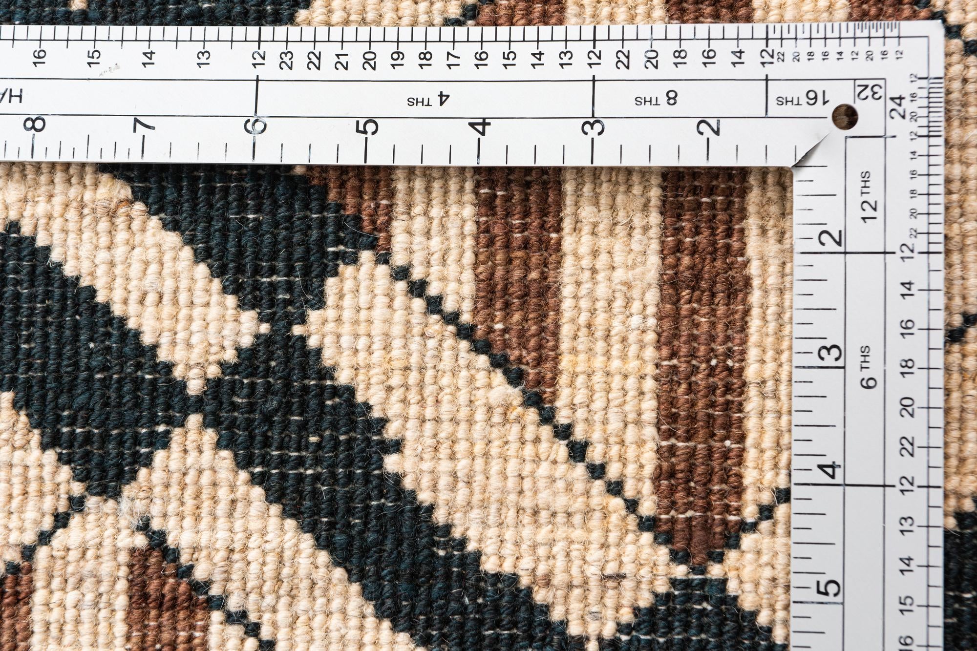 5' 1 x 6' 9 Hand Knotted Modern Ziegler Wool Rug