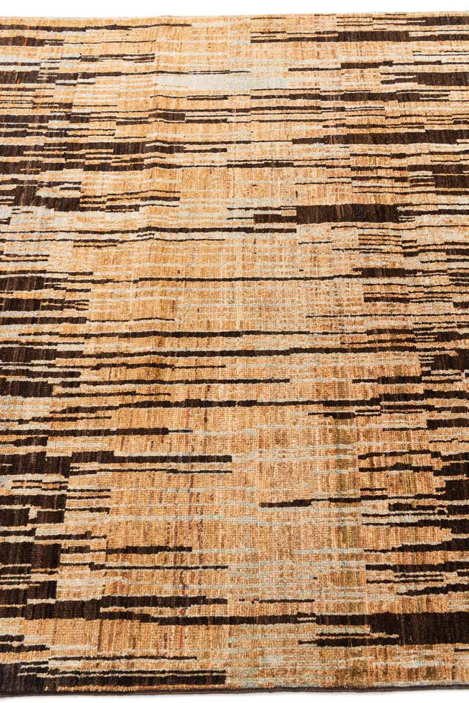 4' 8 x 6' 6 Hand Knotted Modern Ziegler Wool Rug