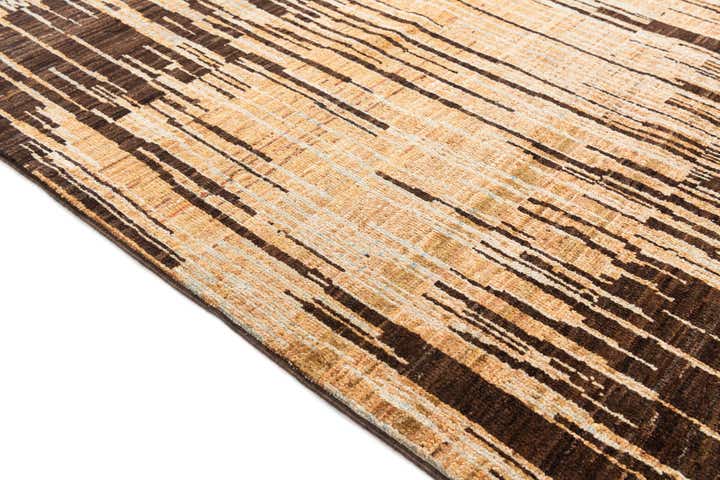 4' 8 x 6' 6 Hand Knotted Modern Ziegler Wool Rug
