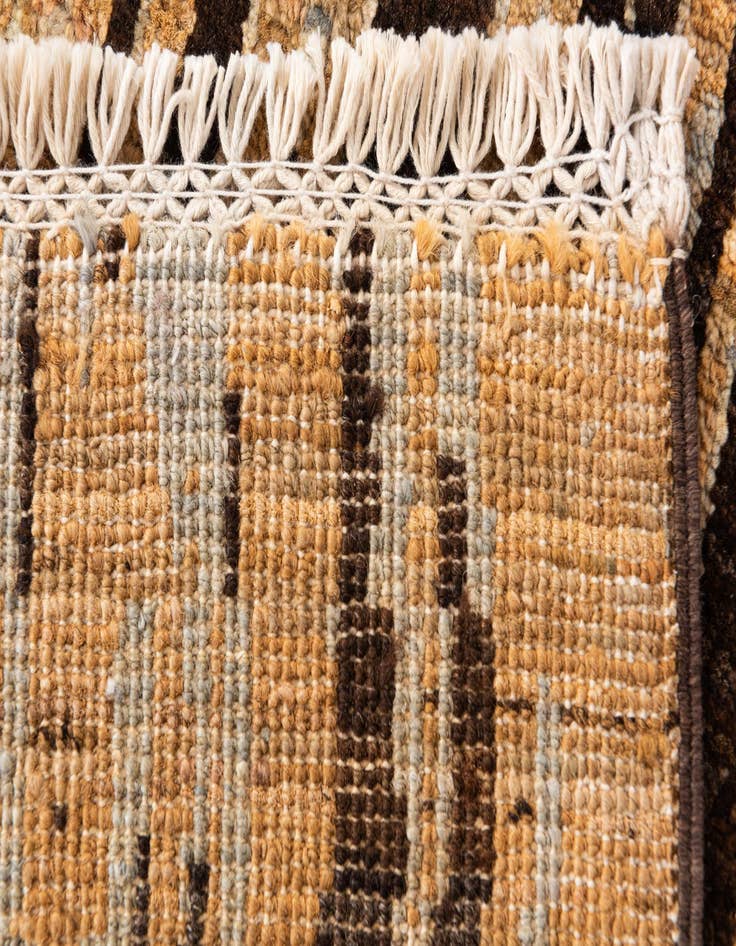 Detail image of 4' 8 x 6' 6  Hand Knotted Modern Ziegler Wool Rug