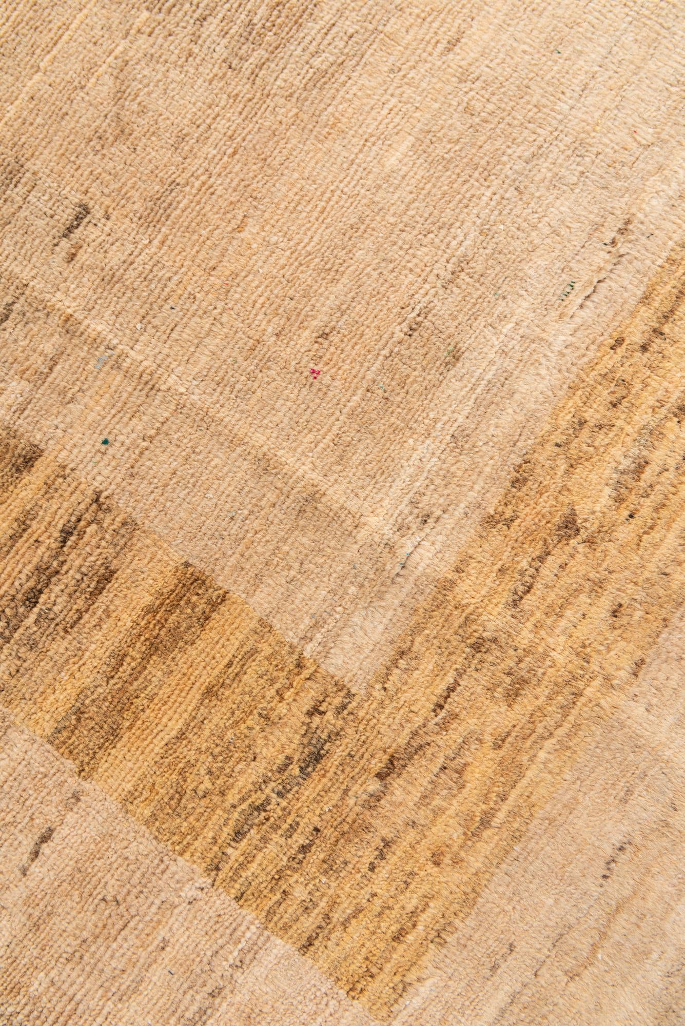 4' 6 x 6' 6 Hand Knotted Modern Ziegler Rug