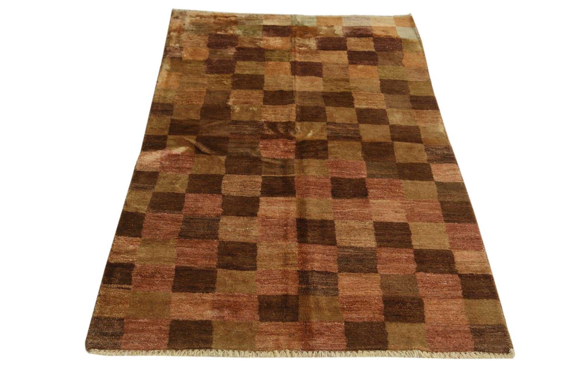 3' x 5' Hand Knotted Modern Ziegler Wool Rug