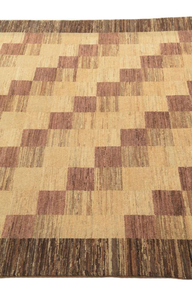 5' 6 x 7' 7 Hand Knotted Modern Ziegler Oriental Rug