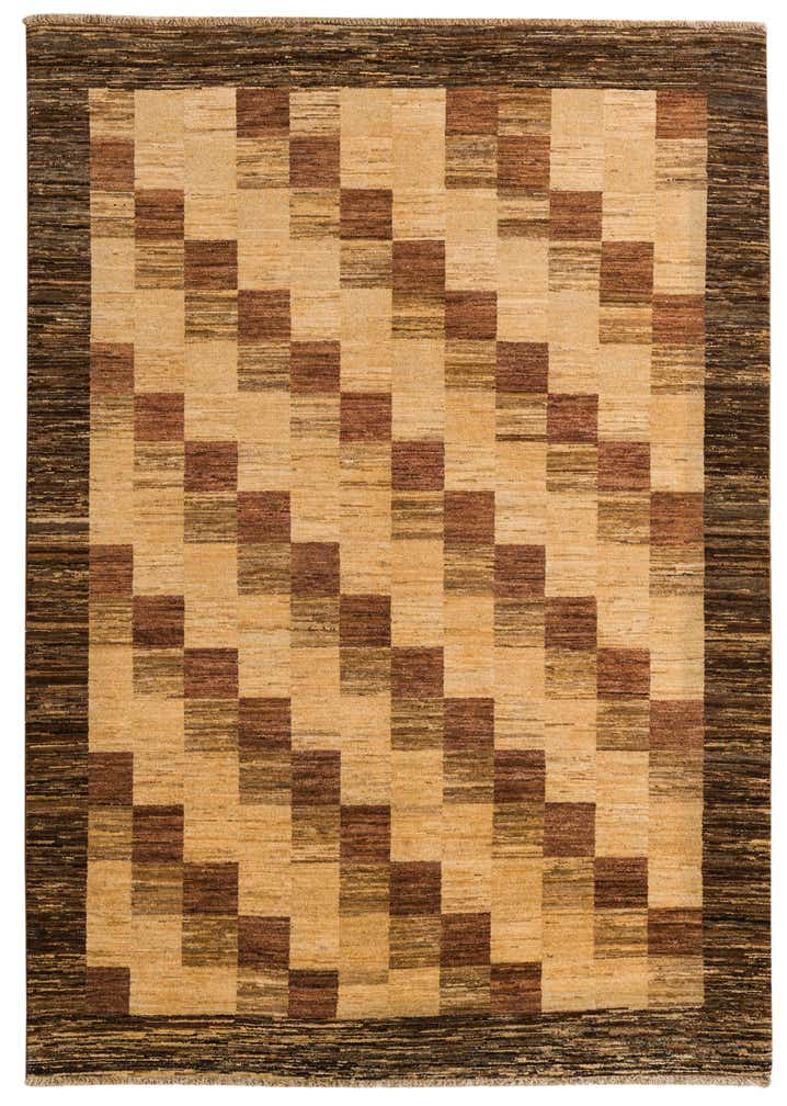 5' 6 x 7' 7 Hand Knotted Modern Ziegler Oriental Rug