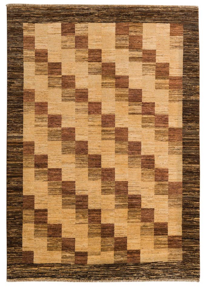 Detailansicht von 170cm x 230cm Handgeknüpft Modern Ziegler Orientalisch Teppich