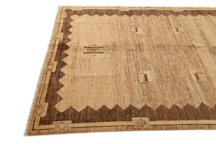 5' 2 x 6' 5 Hand Knotted Modern Ziegler Rug