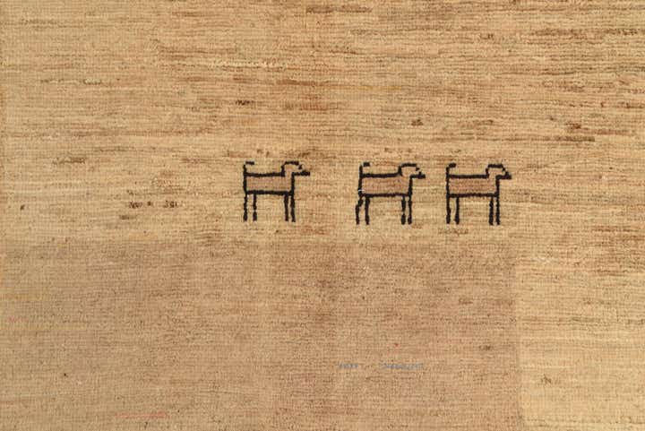 5' 6 x 7' 7 Hand Knotted Modern Ziegler Rug