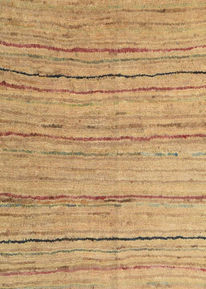 3' 9 x 5' 8 Hand Knotted Modern Ziegler Rug