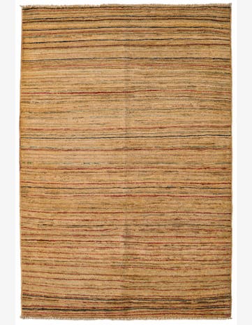 3' 9 x 5' 8 Hand Knotted Modern Ziegler Rug