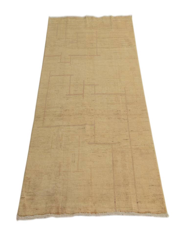 Detail image of 4' x 5' 9  Hand Knotted Modern Ziegler Rug