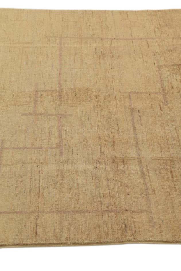 Detail image of 4' x 5' 9 Hand Knotted Modern Ziegler Rug