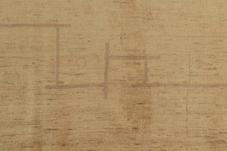 Detail image of 4' x 5' 9 Hand Knotted Modern Ziegler Rug