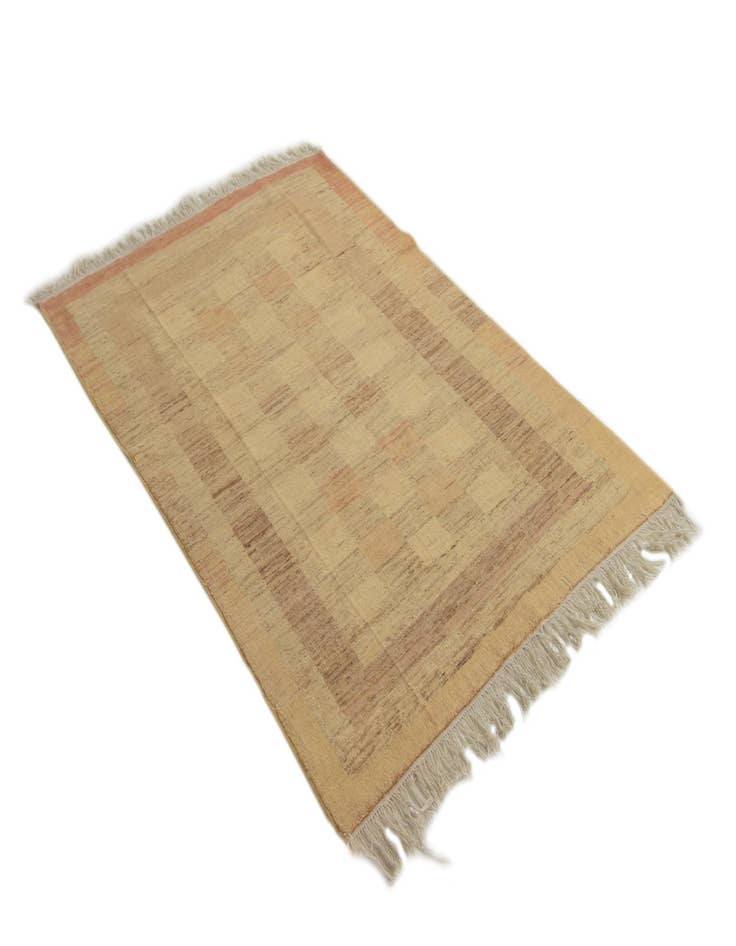 Detail image of 4' x 6'  Hand Knotted Modern Ziegler Rug