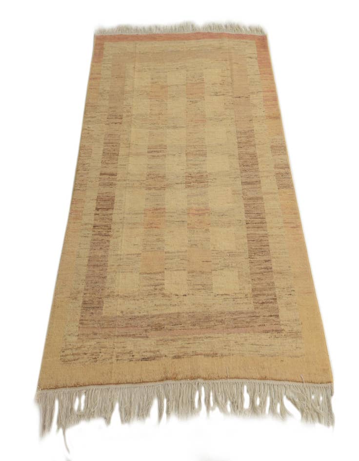 Detail image of 4' x 6'  Hand Knotted Modern Ziegler Rug