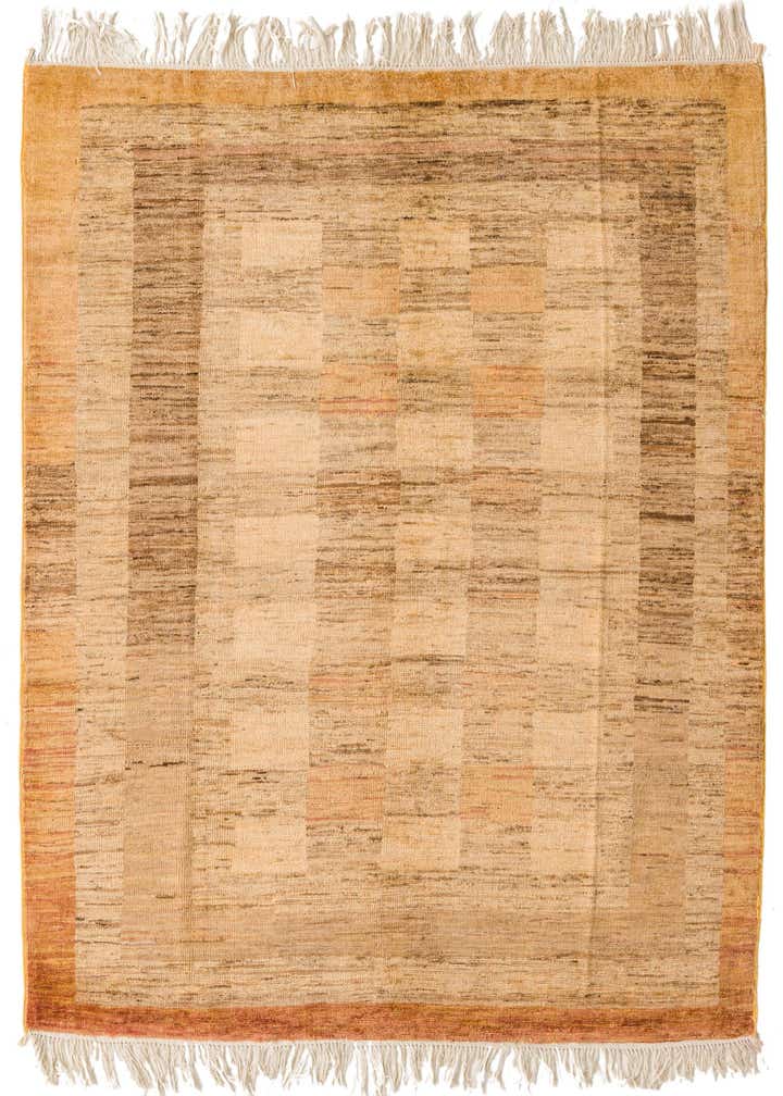 4' x 6' Hand Knotted Modern Ziegler Rug