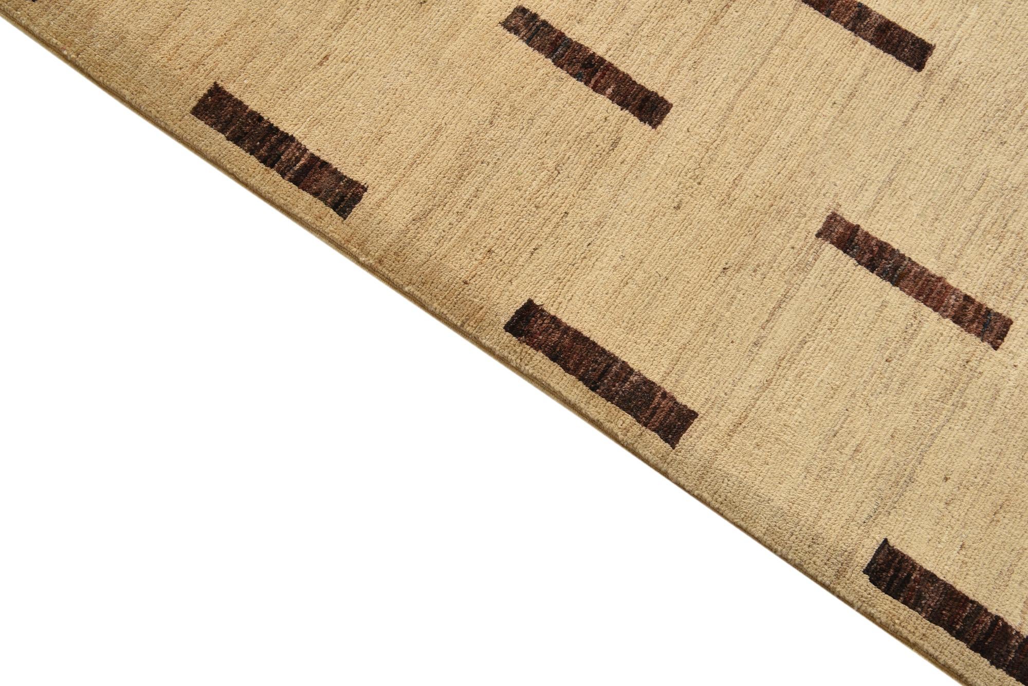 6' 10 x 9' 6 Hand Knotted Modern Ziegler Rug