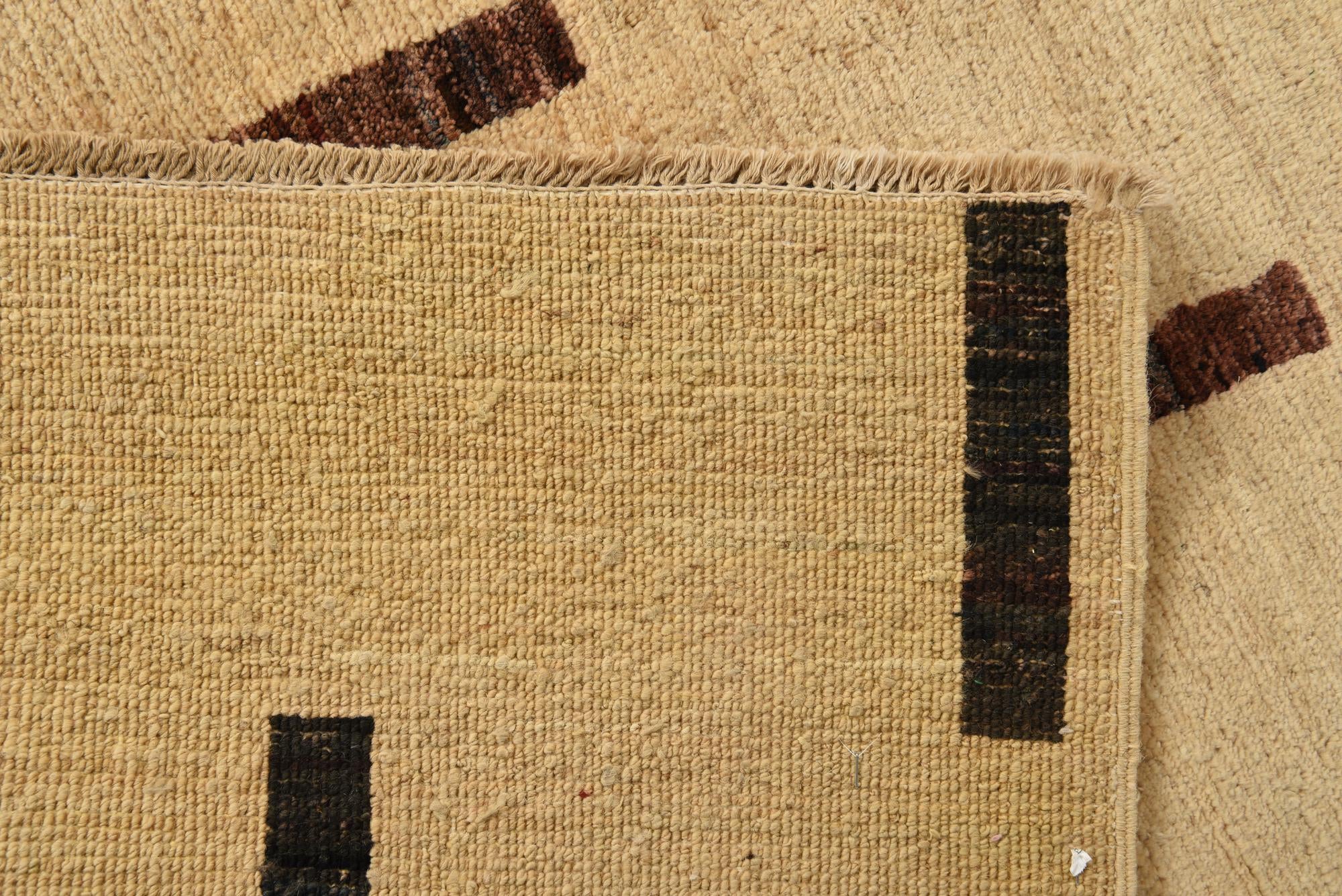 6' 10 x 9' 6 Hand Knotted Modern Ziegler Rug