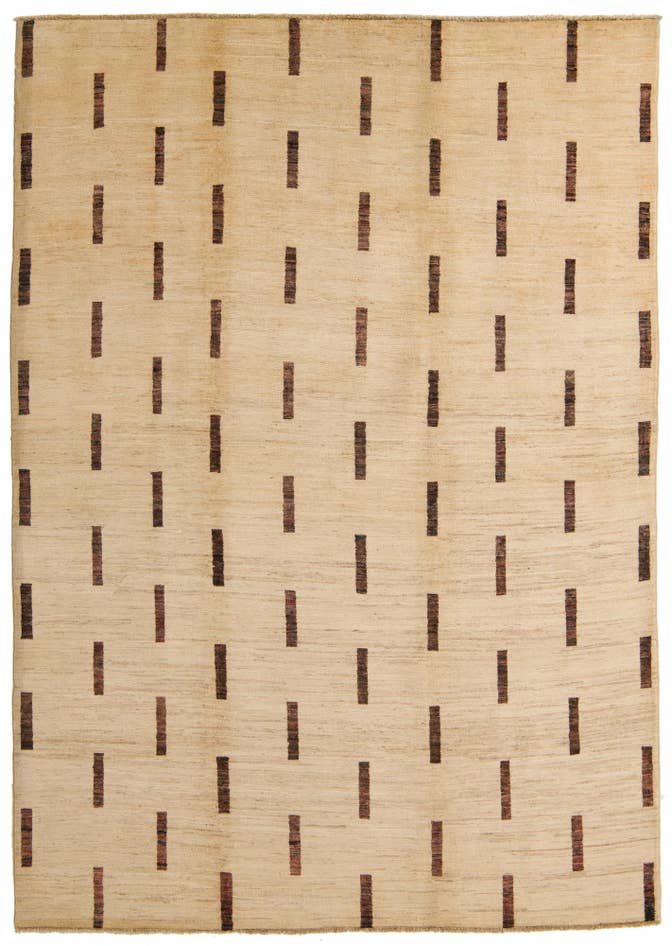 Detailansicht von 210cm x 290cm Handgeknüpft Modern Ziegler Teppich