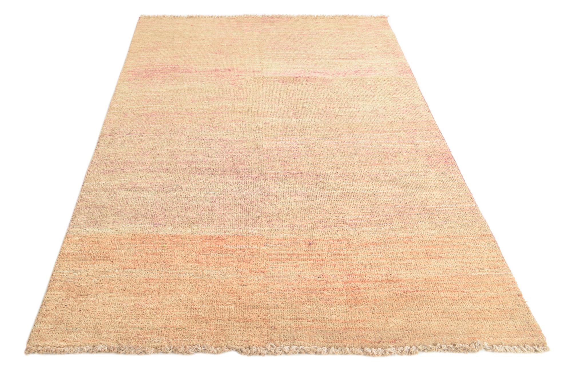 4' x 6' 4 Hand Knotted Modern Ziegler Rug