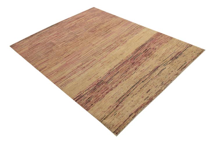 Detail image of 4' 10 x 6' 5 Hand Knotted Modern Ziegler Wool Rug
