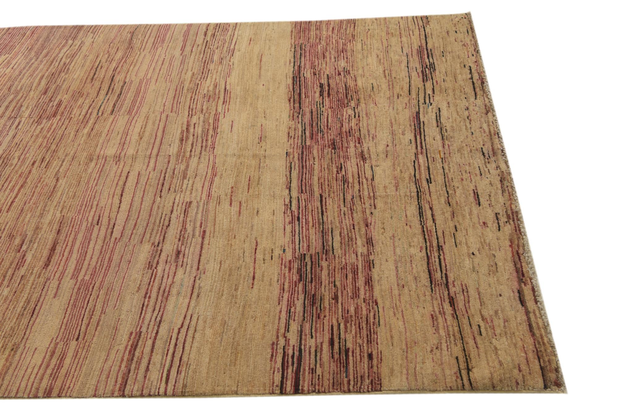 4' 10 x 6' 5 Hand Knotted Modern Ziegler Wool Rug