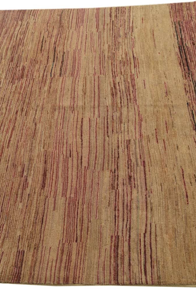 4' 10 x 6' 5 Hand Knotted Modern Ziegler Wool Rug