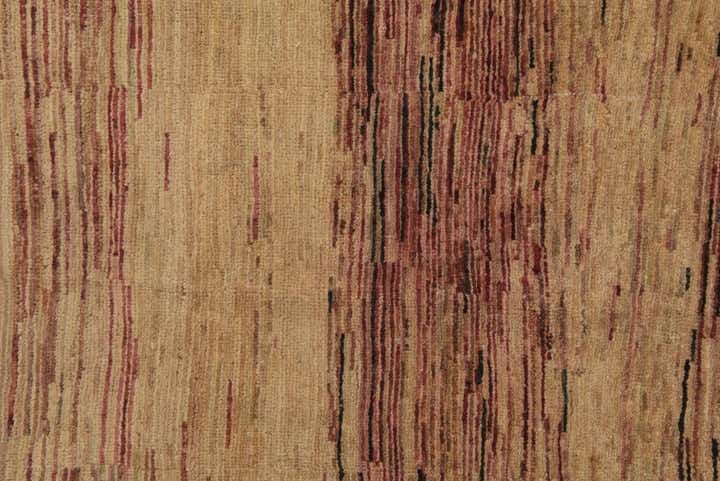4' 10 x 6' 5 Hand Knotted Modern Ziegler Wool Rug