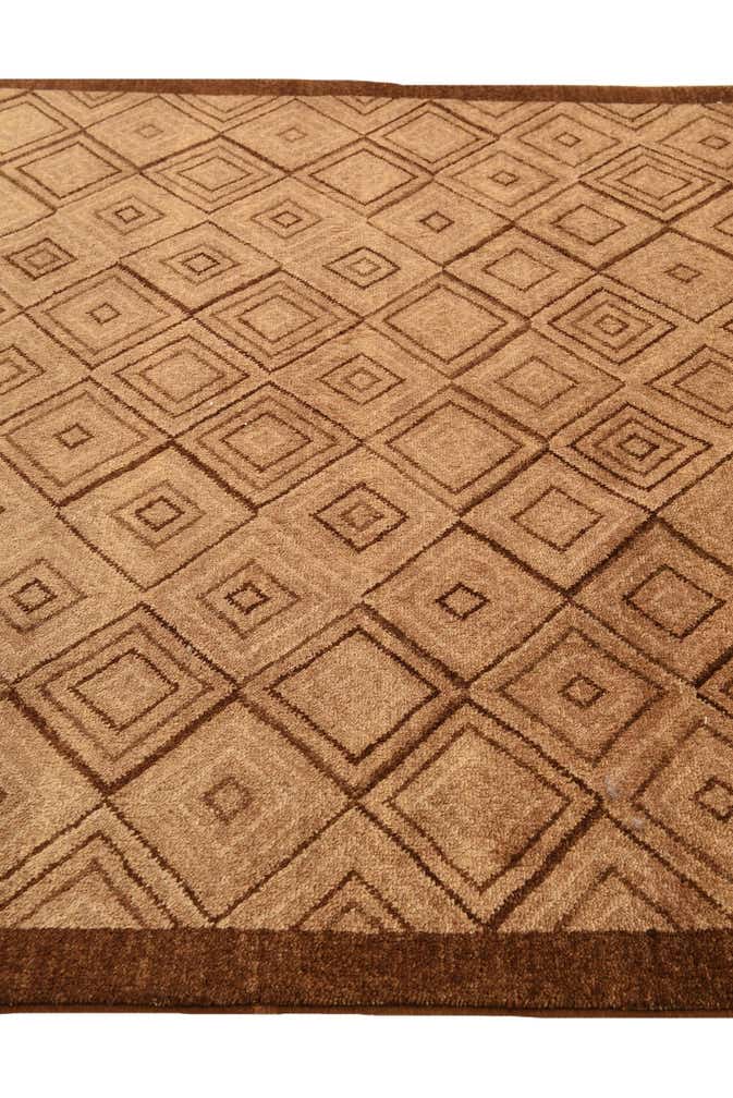 4' 7 x 6' 4 Hand Knotted Modern Ziegler Wool Rug