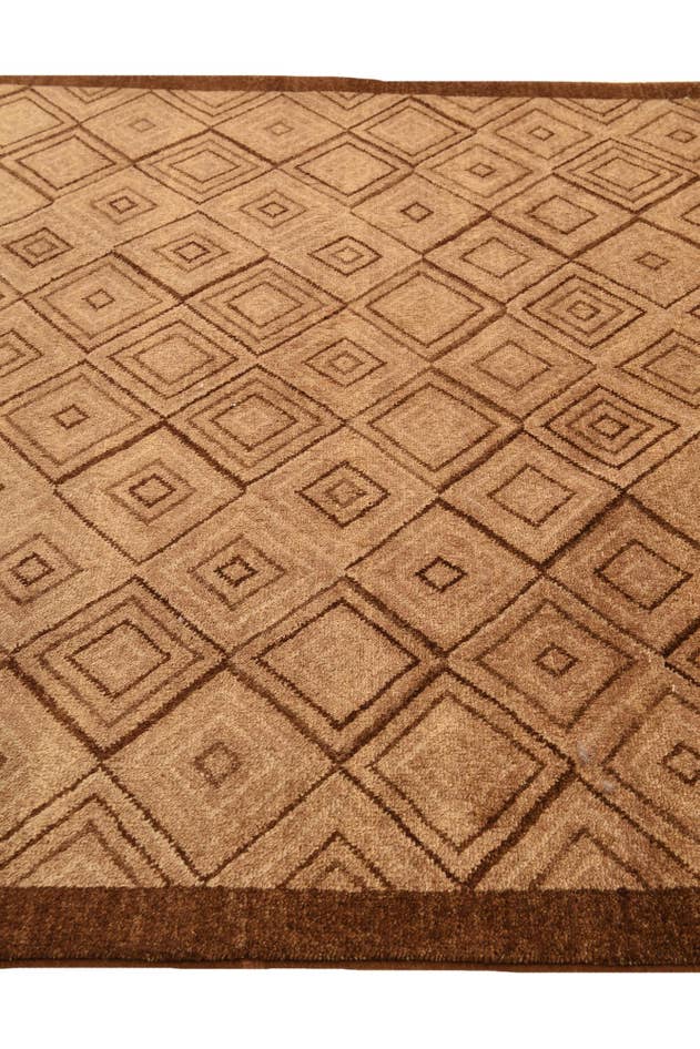 Detail image of 4' 7 x 6' 4 Hand Knotted Modern Ziegler Wool Rug